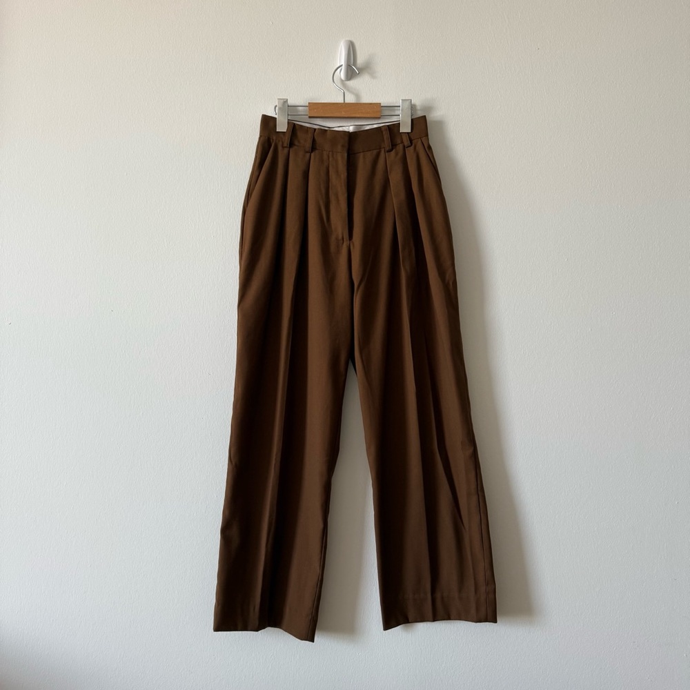 Mute by JL wide leg tailored pants